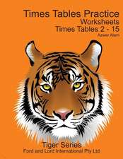 Times Tables Practice Worksheets - 2nd Edition