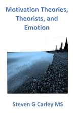 Motivation Theories, Theorists, and Emotion