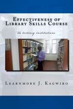 Effectiveness of Library Skills Course