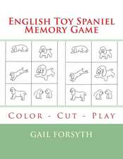 English Toy Spaniel Memory Game