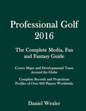 Professional Golf 2016