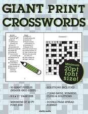 Giant Print Crosswords