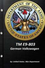 TM E9-803 German Volkswagen by United States. War Department