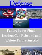 Failure Is Not Final