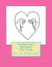 Gordon Setter Valentine's Day Cards