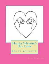 Harrier Valentine's Day Cards