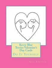 Kerry Blue Terrier Valentine's Day Cards