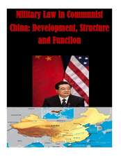 Military Law in Communist China