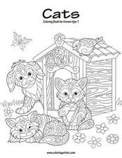 Cats Coloring Book for Grown-Ups 1