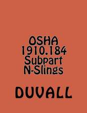 OSHA 1910.184 Subpart N-Slings