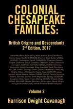 Colonial Chesapeake Families