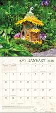 Fairy Houses 2026 Wall Calendar