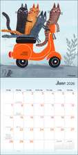 Feline 2026 Wall Calendar: Terry Runyan's Cats