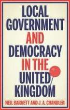 Local government and democracy in Britain