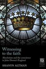 Witnessing to the faith