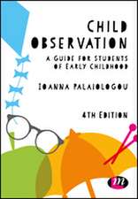 Child Observation: A Guide for Students of Early Childhood