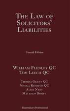 The Law of Solicitors’ Liabilities