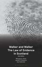 Walker and Walker the Law of Evidence in Scotland