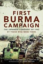 First Burma Campaign