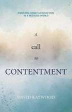 A Call to Contentment