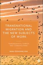 Transnational Migration and the New Subjects of Work – Transmigrants, Hybrids and Cosmopolitans