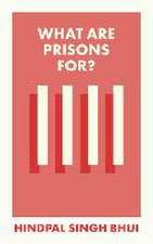 What Are Prisons For?