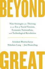 Bhattacharya, A: Beyond Great