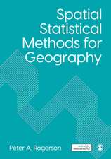 Spatial Statistical Methods for Geography