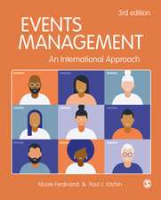 Events Management: An International Approach