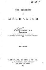 The Elements of Mechanism