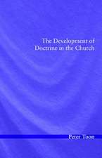 The Development of Doctrine in the Church