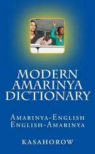 Modern Amarinya Dictionary