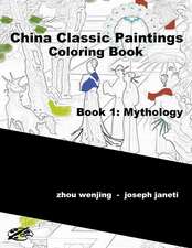 China Classic Paintings Coloring Book - Book 1