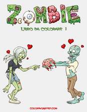 Zombie Libro Da Colorare 1