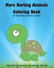 More Darling Animals Coloring Book