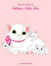 Livro Para Colorir de Gatinhos E Gatos Fofos 3