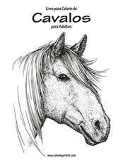 Livro Para Colorir de Cavalos Para Adultos 1