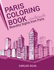 Paris Coloring Book