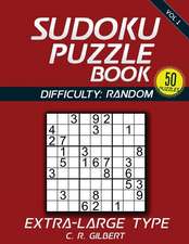 Sudoku Puzzle Book - Extra Large Type (Vol 1)