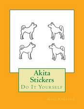 Akita Stickers