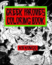 Greek Parodies Coloring Book