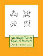 American Water Spaniel Stickers