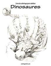 Livre de Coloriage Pour Adultes Dinosaures 1