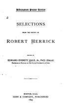 Selections from the Poetry of Robert Herrick