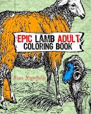 Epic Lamb Adult Coloring Book