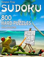 Famous Frog Sudoku 800 Hard Puzzles with Solutions