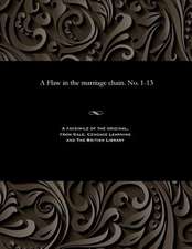 A Flaw in the Marriage Chain. No. 1-13