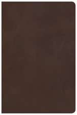 KJV Large Print Personal Size Reference Bible, Brown Genuine Leather, Indexed