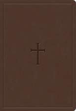 KJV Super Giant Print Reference Bible, Brown Leathertouch