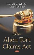 Whisker, J: Alien Tort Claims Act